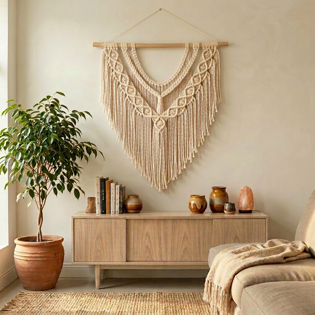 Macrame Wall Tapestry