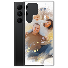 Load image into Gallery viewer, Personalised Clear Phone Case for Samsung®