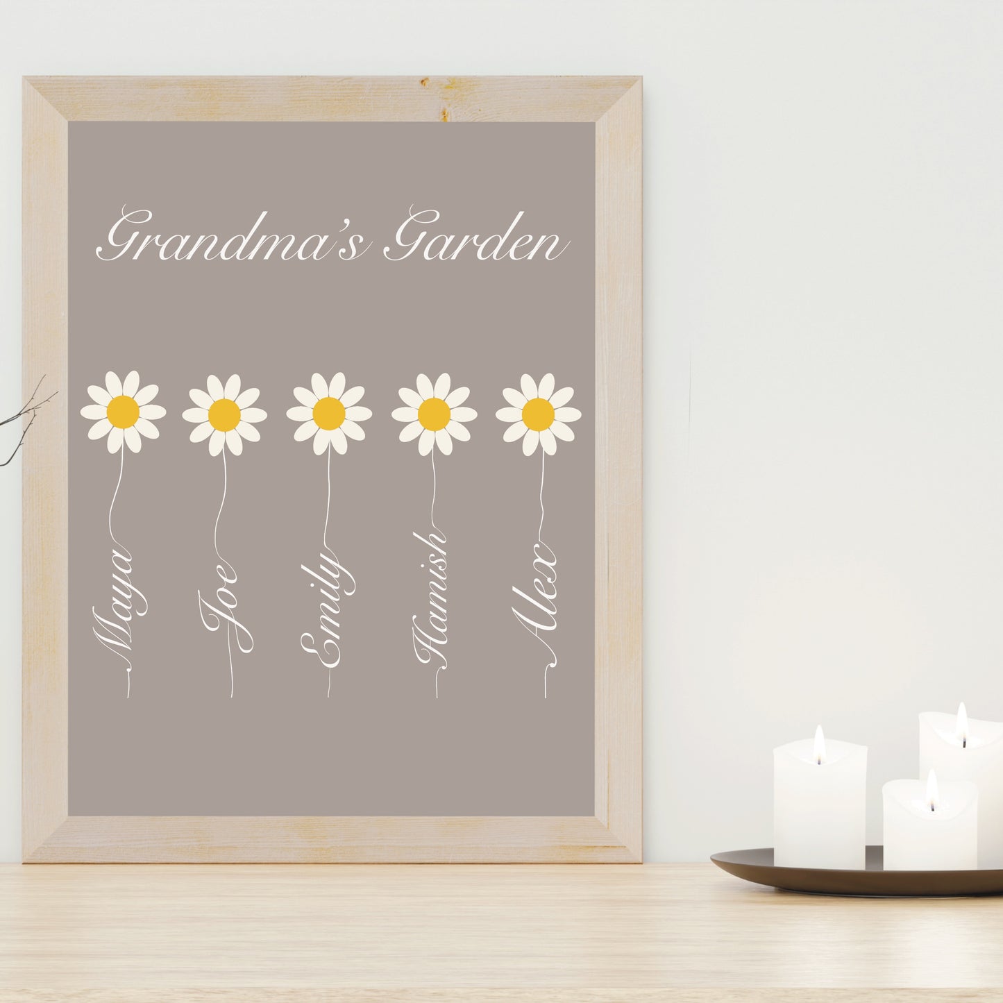Grandma's Garden Art Print
