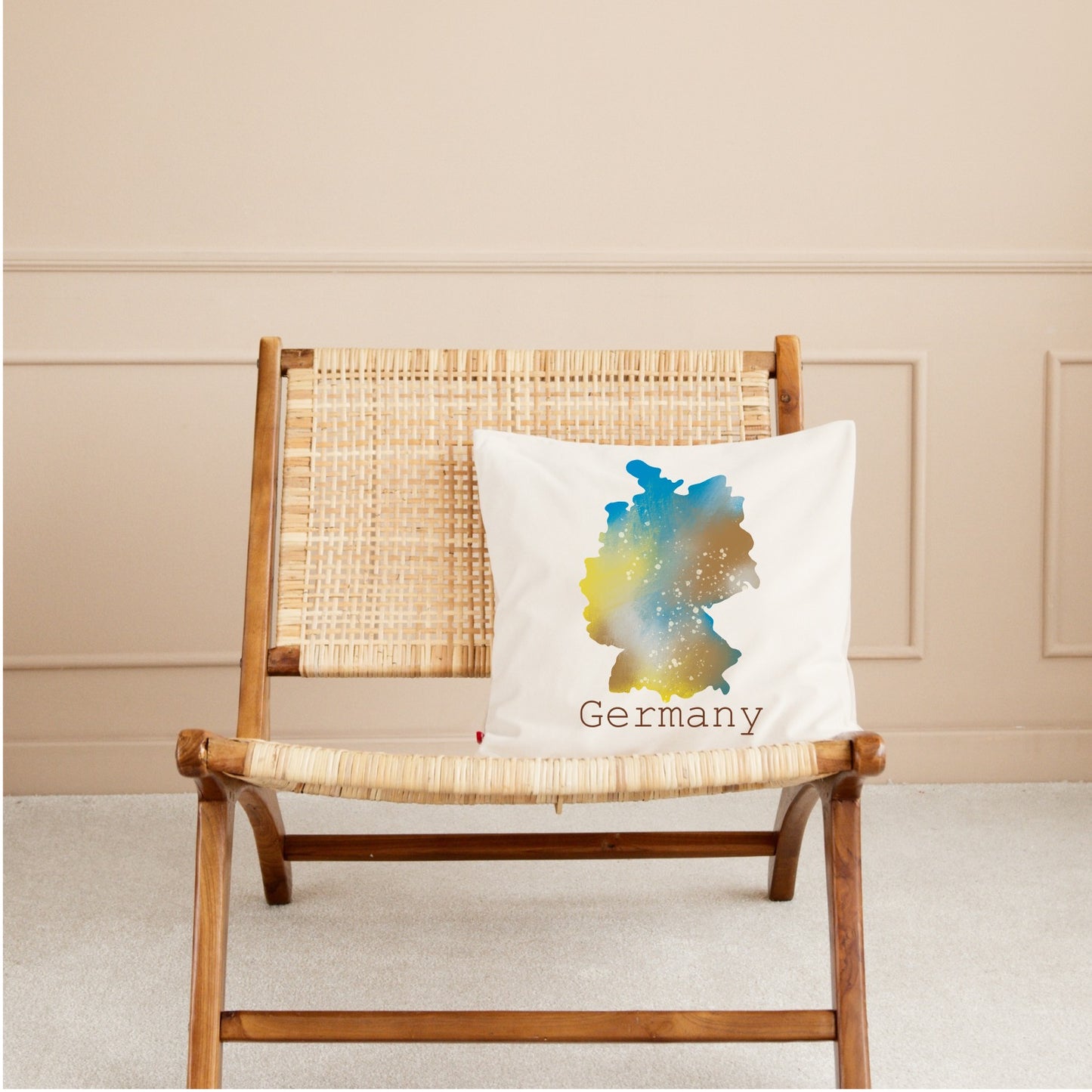 Personalised colorful Map