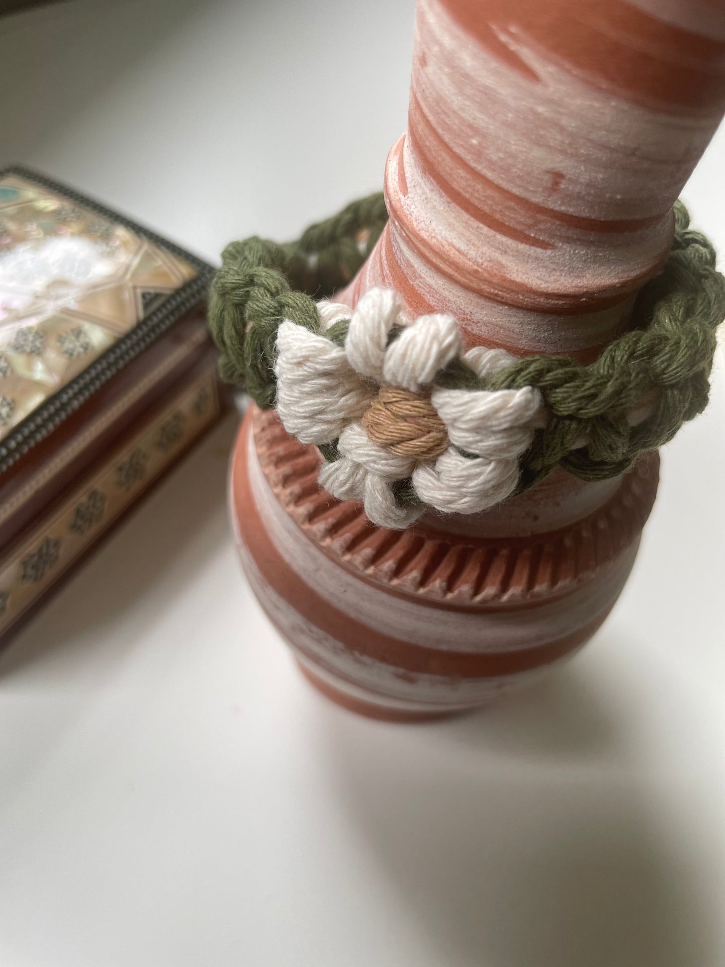 Macrame Bracelet Keychain
