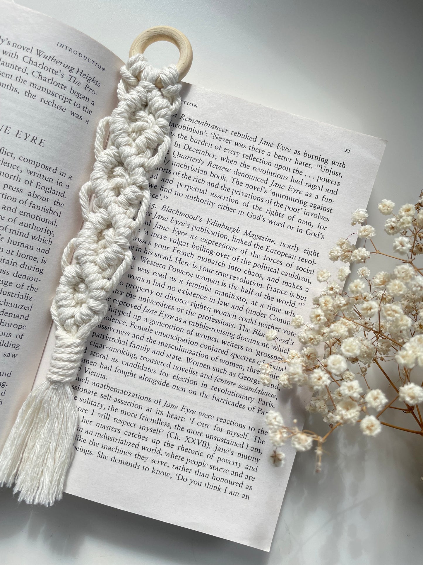 Macramé Bookmark