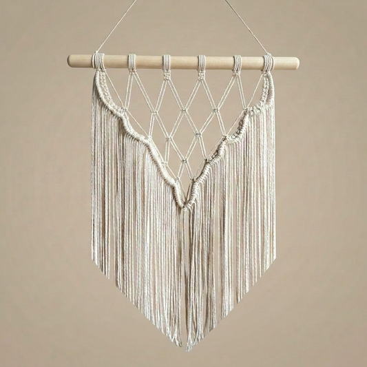 Macrame wall tapestry
