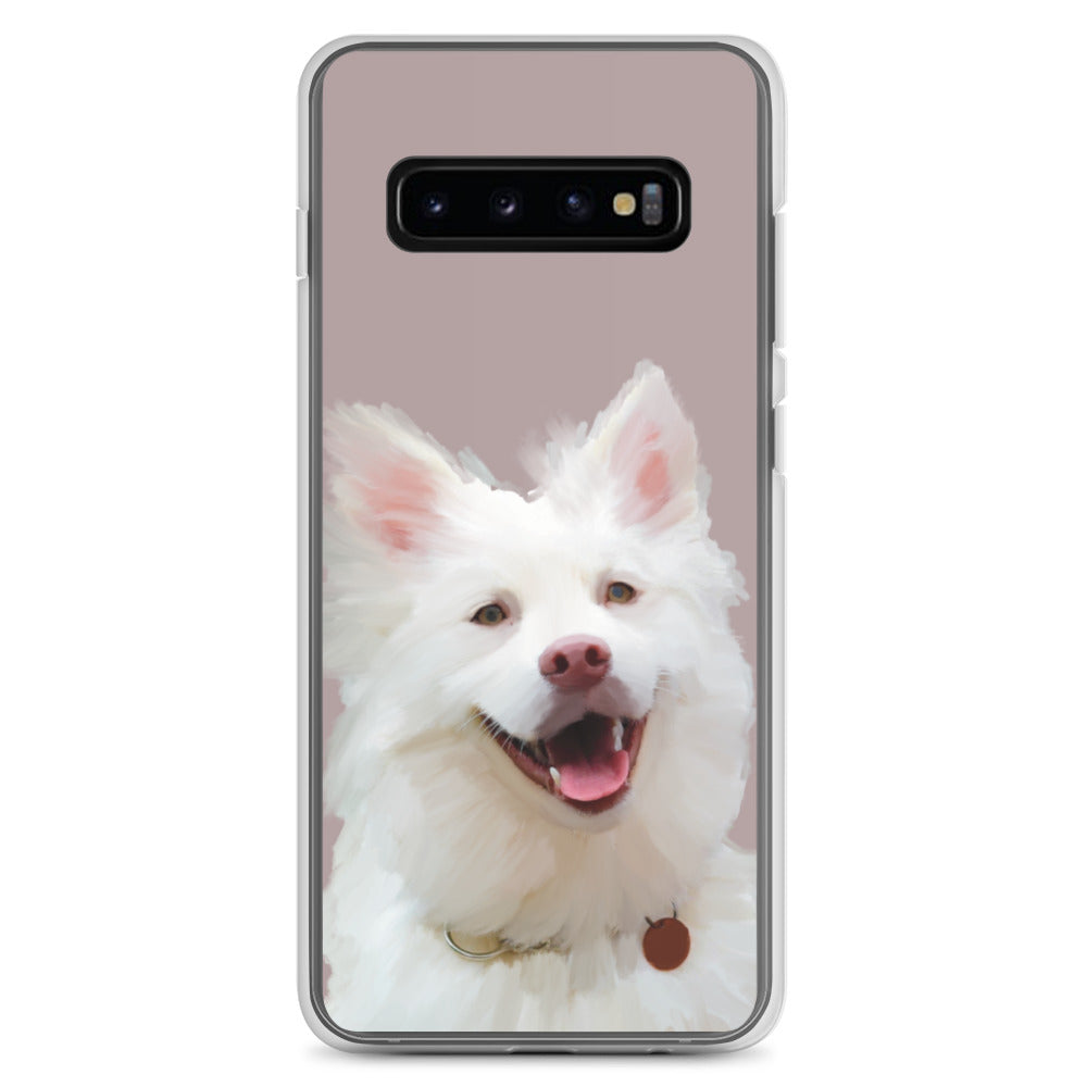 Personalised Clear Samsung Phone Case