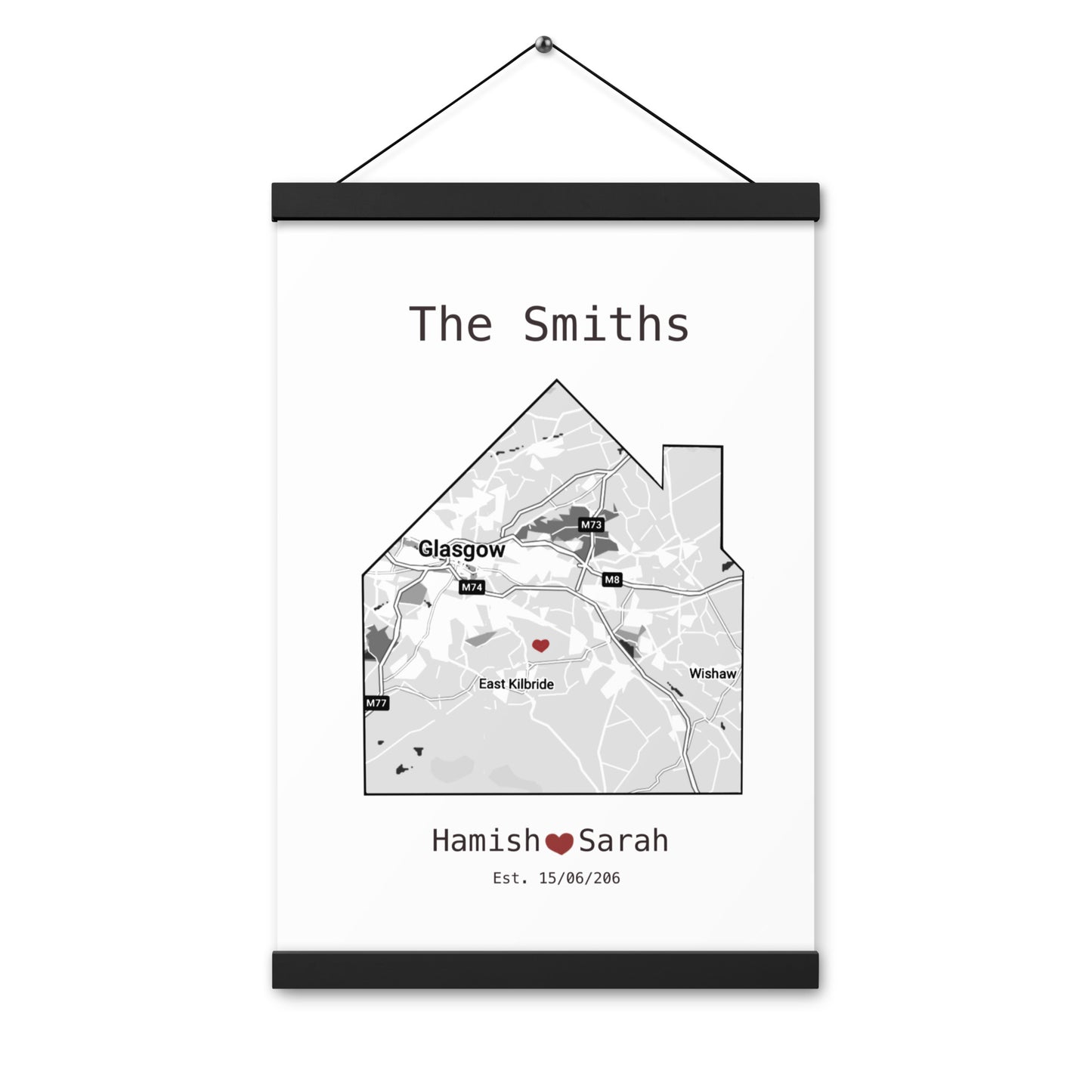 Personalised Housewarming Frame