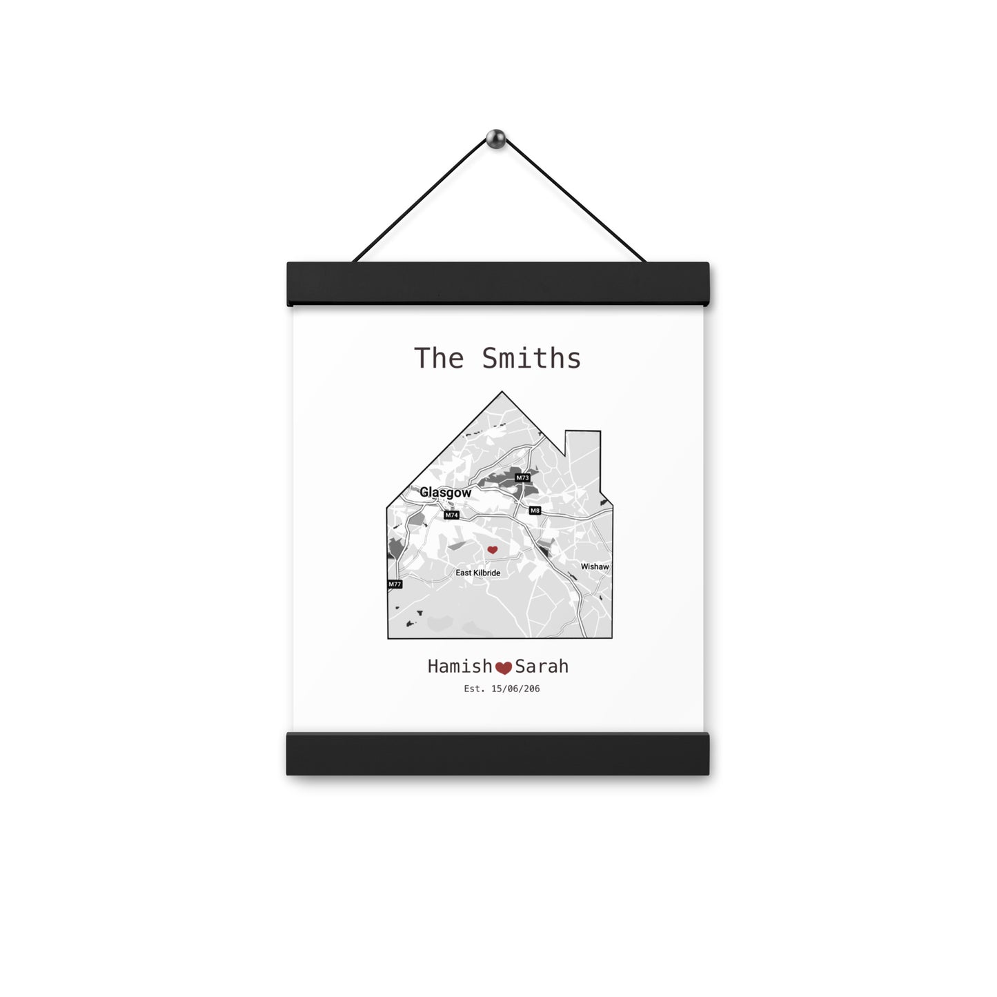 Personalised Housewarming Frame