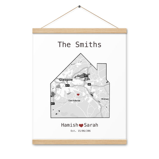 Personalised Housewarming Frame