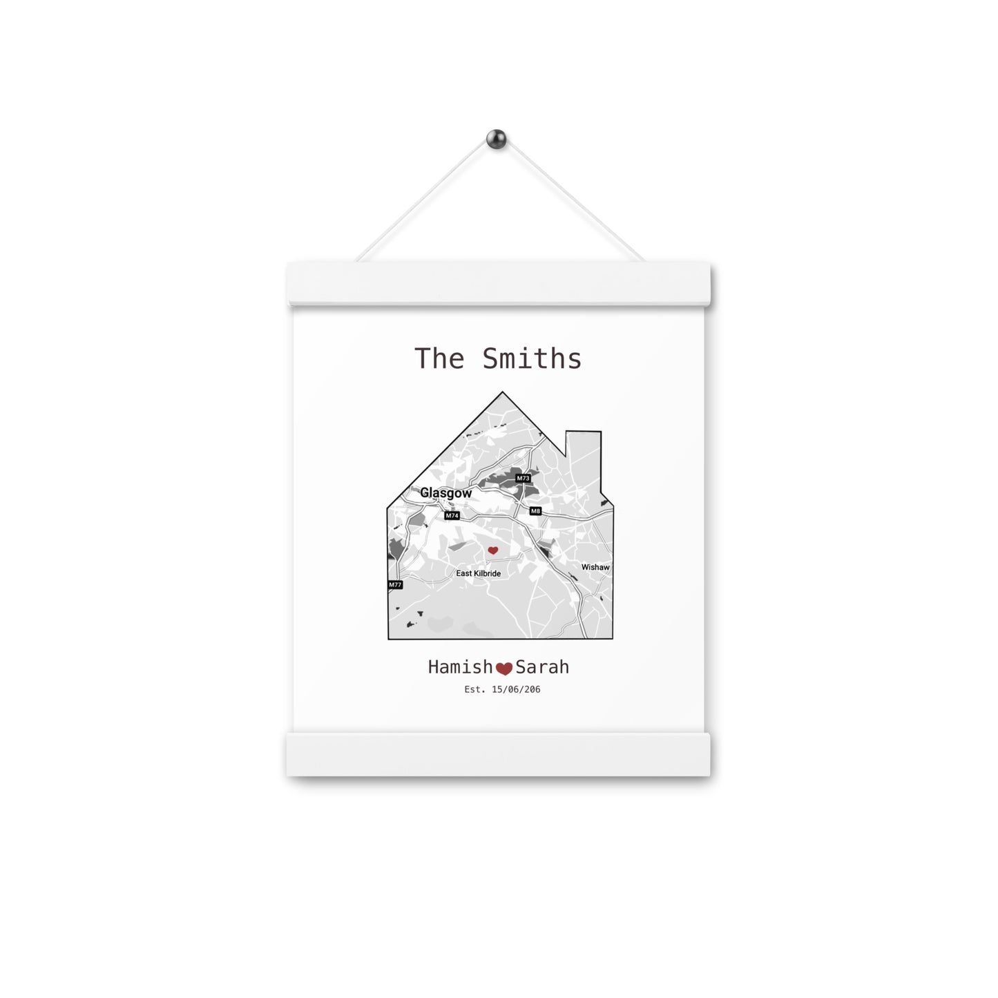 Personalised Housewarming Frame