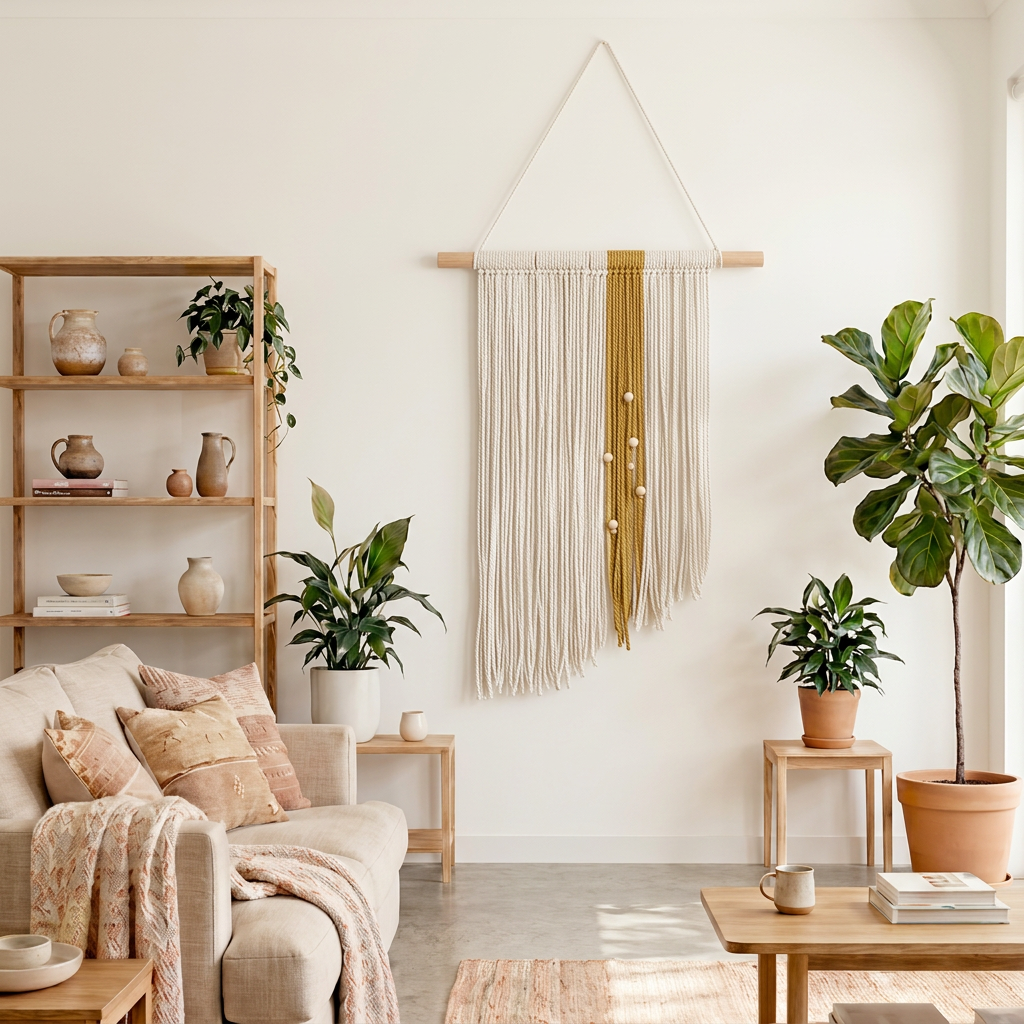 Macrame wall hanging