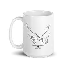 Load image into Gallery viewer, Personalised Mug for Couples
