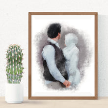 Load image into Gallery viewer, Personalised Portrait For Couples
