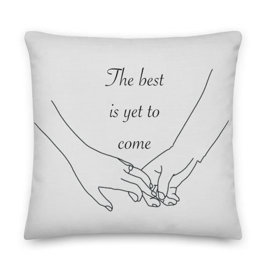 Personalised Line Art Throw Pillow