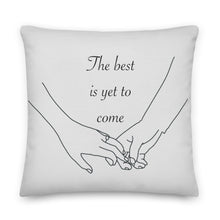 Load image into Gallery viewer, Personalised Line Art Throw Pillow
