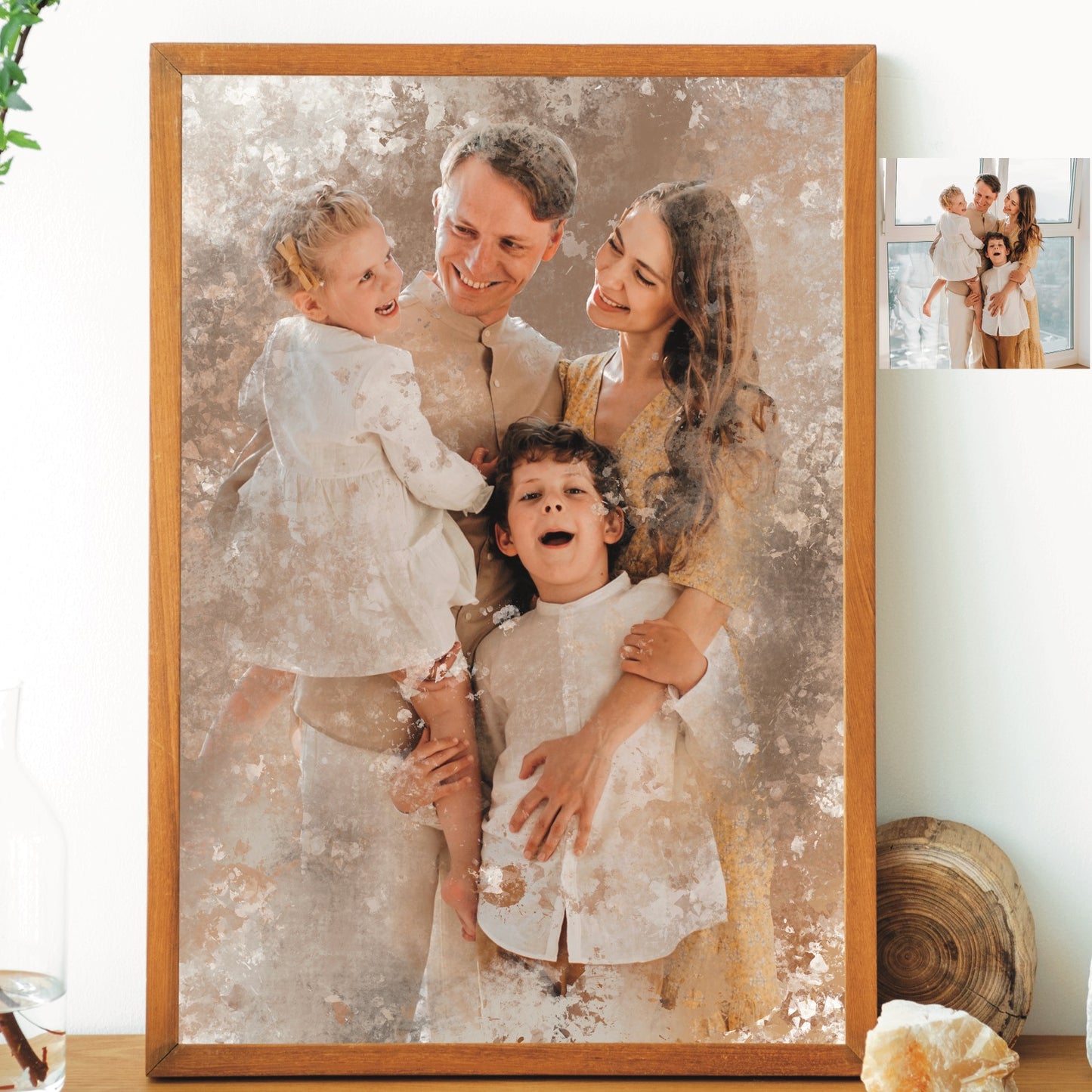 Personalised Illustrated Portrait for Couples