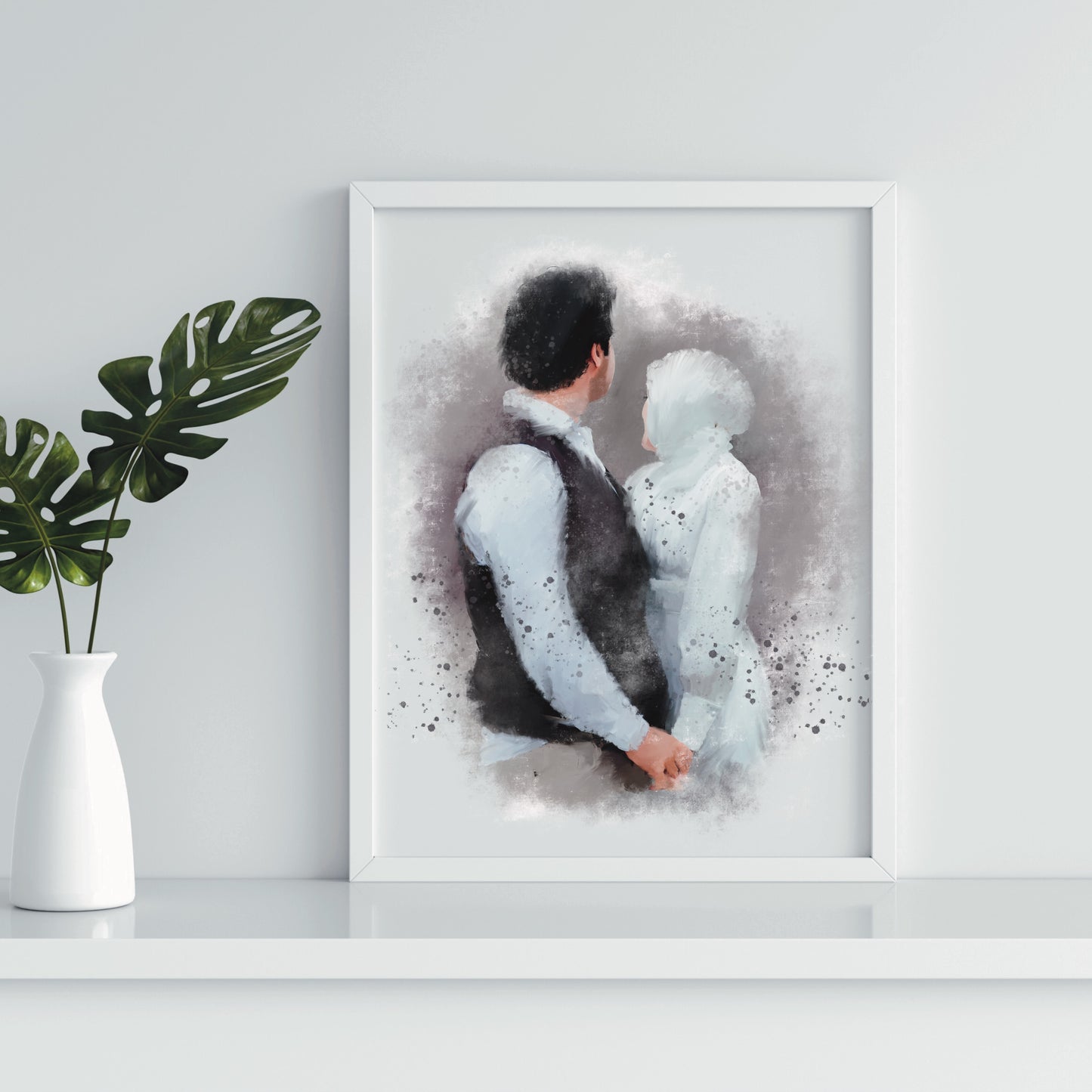 Personalised Portrait For Couples