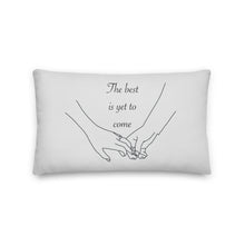 Load image into Gallery viewer, Personalised Line Art Throw Pillow
