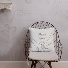 Load image into Gallery viewer, Personalised Line Art Throw Pillow
