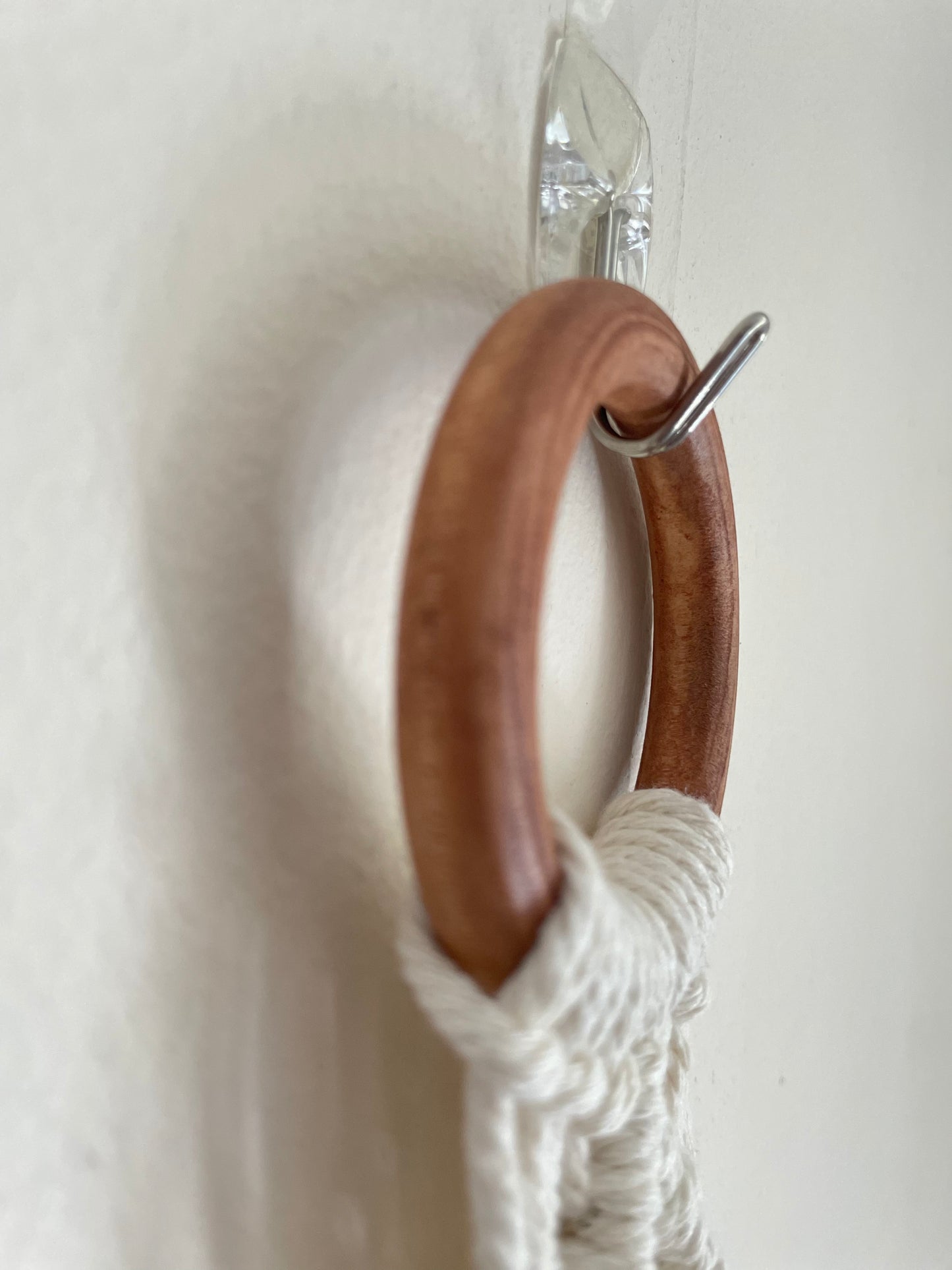 Macrame Summer Hats Wall Hanging Organiser