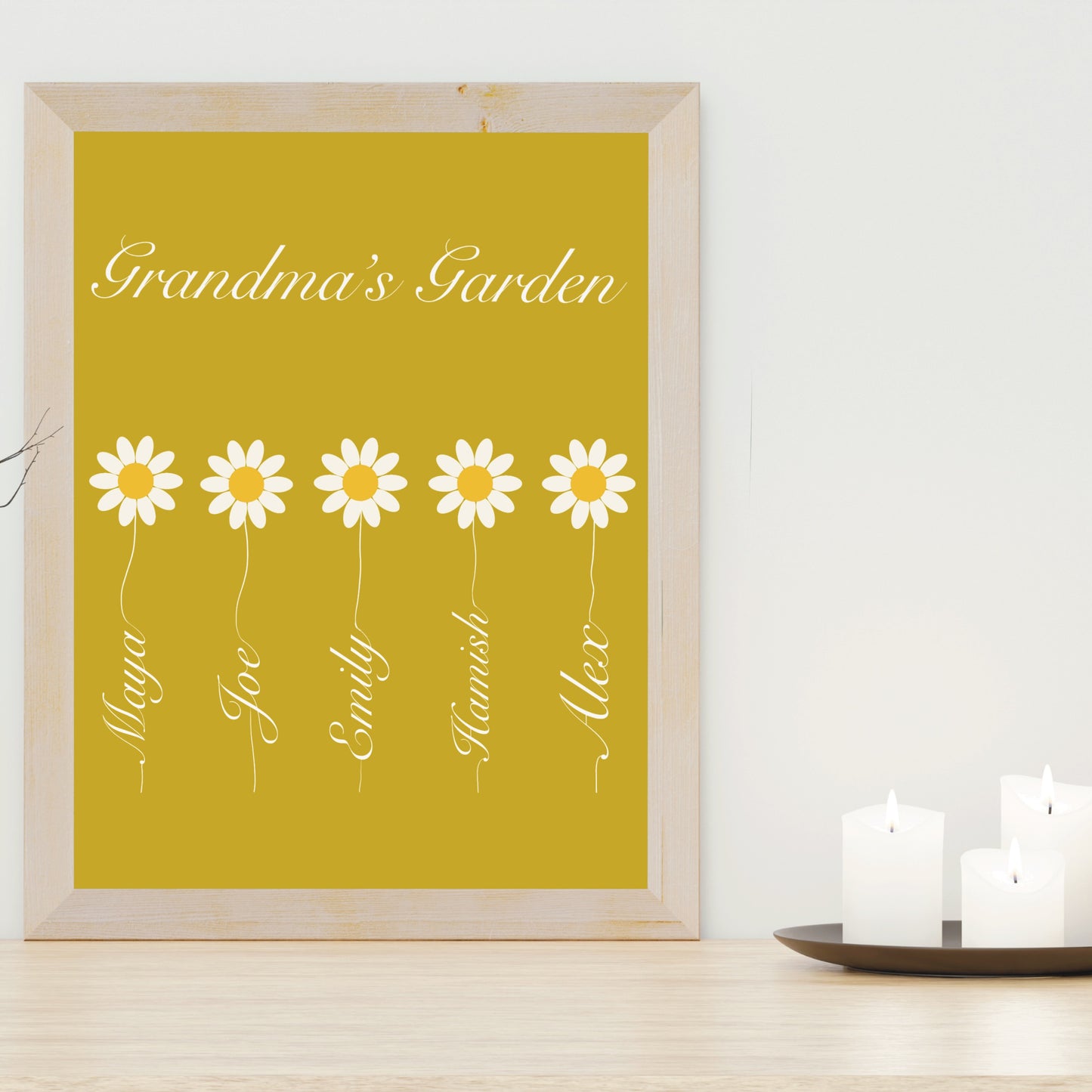 Grandma's Garden Art Print