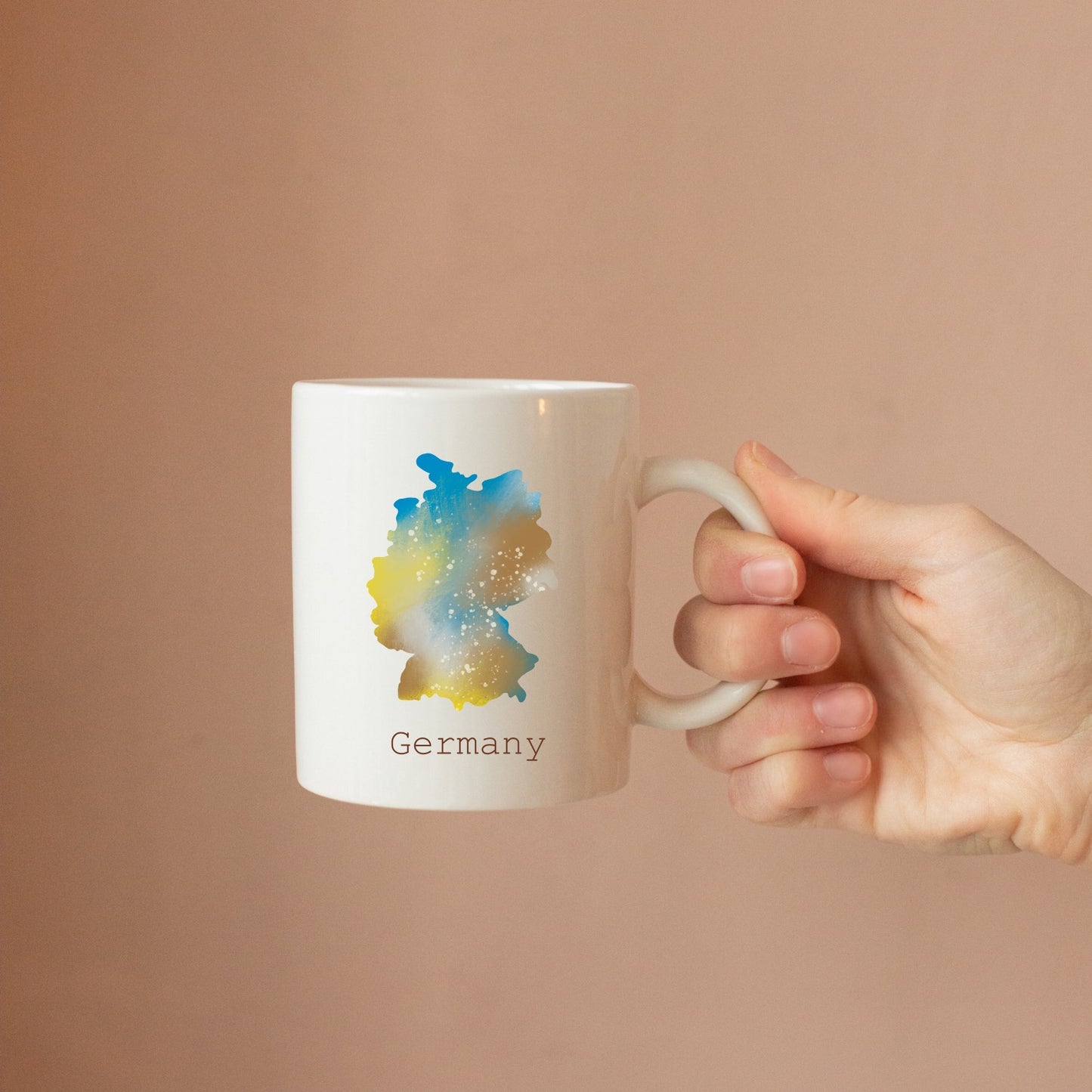Personalised colorful Map
