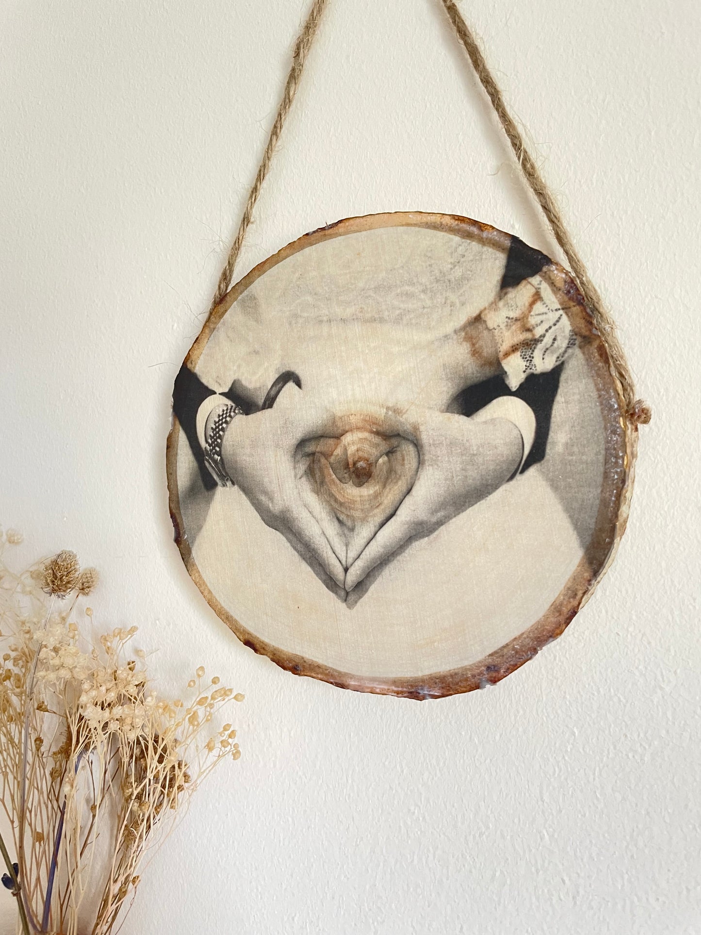 Personalised wooden photo frame