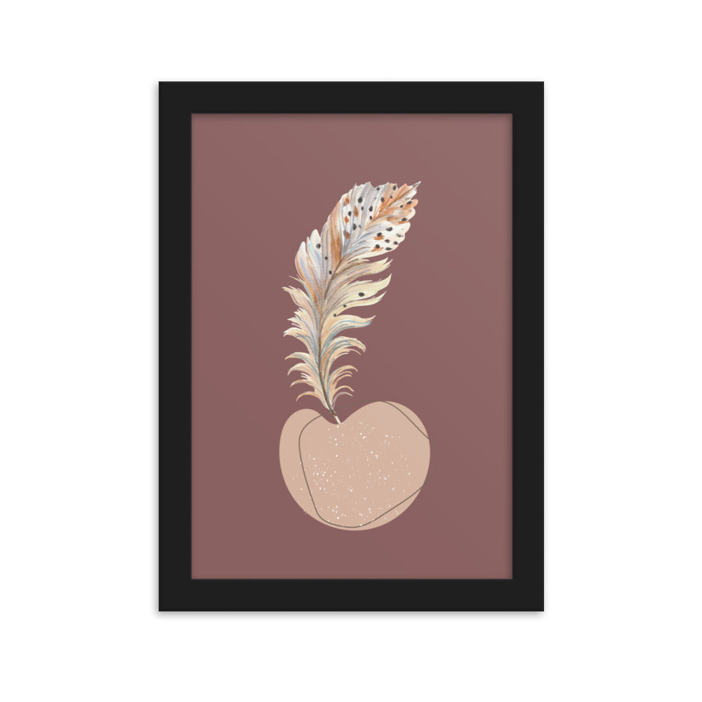 Nordic framed poster