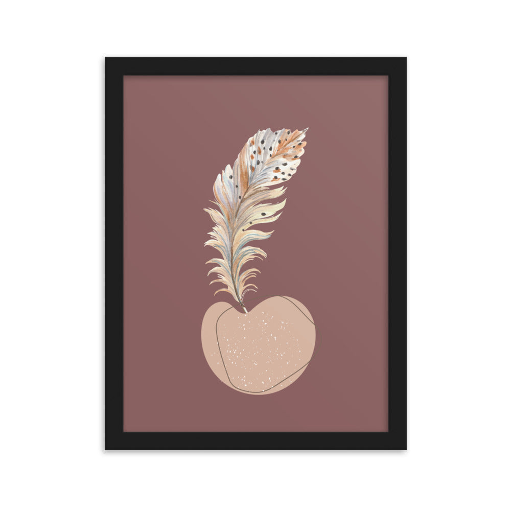 Nordic framed poster