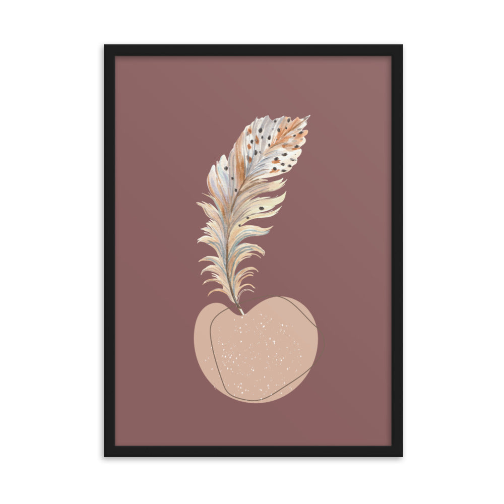 Nordic framed poster