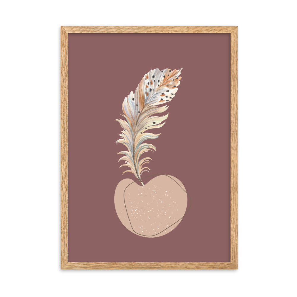 Nordic framed poster