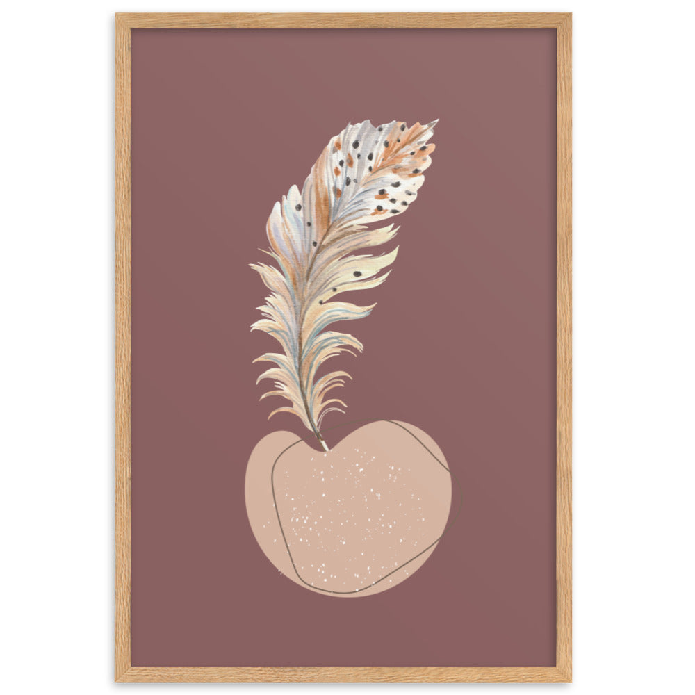 Nordic framed poster